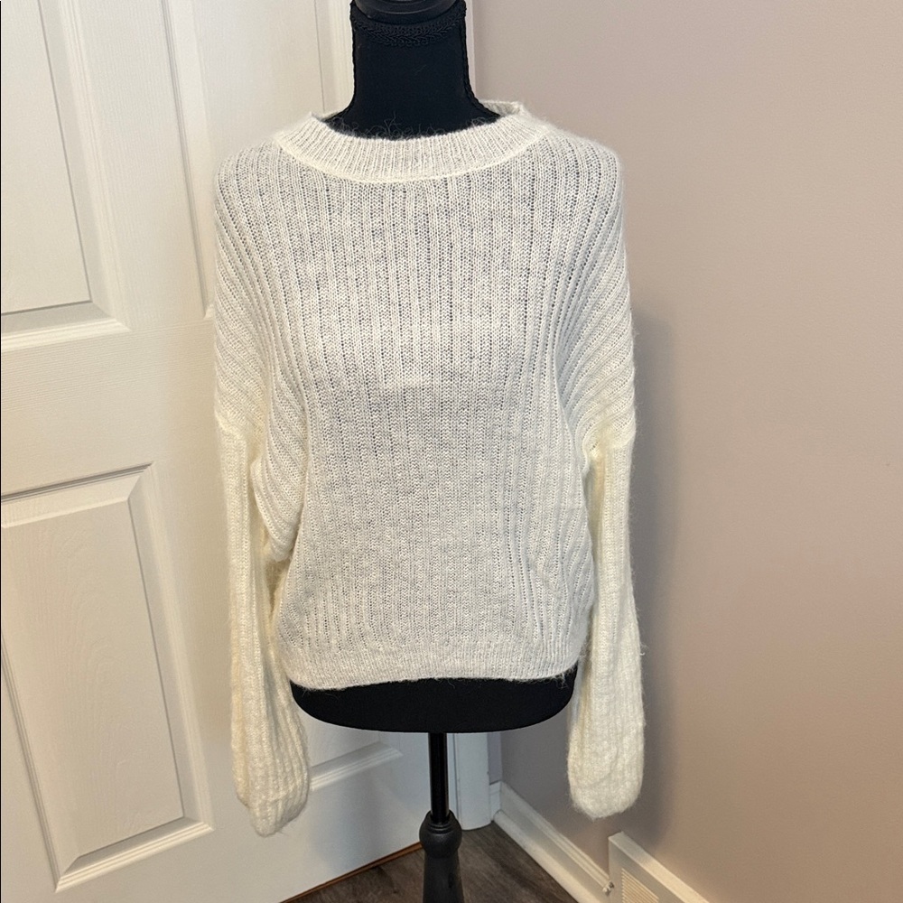 Cozy White Women's Sweater